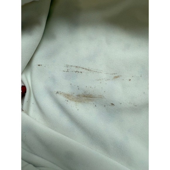 ALL TILT Floral Mini Skirt Ruffle Tiered White Red Blue Dot Women's XL - Picture 4 of 6